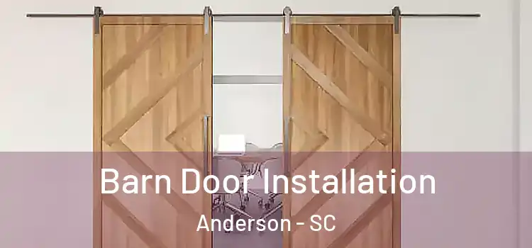  Barn Door Installation Anderson - SC